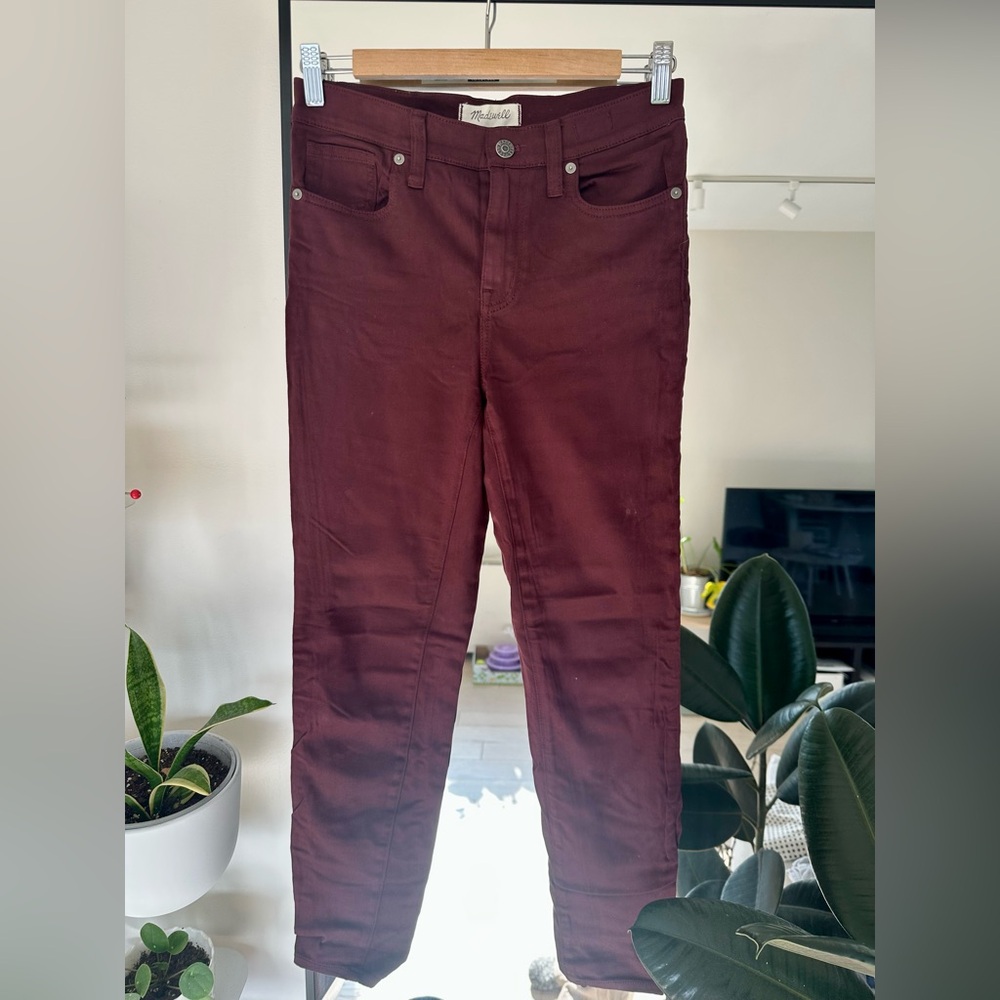 Madewell high rise skinny